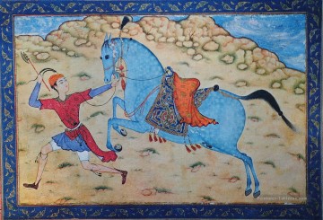 mughal religieux Islam Peinture à l'huile